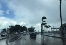 شبورة مائية وأمطار رعدية