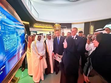 وزراء طاقة مصر والسعودية يتفقدون جناح قطاع البترول المصري في مؤتمر "WPC Energy" بالرياض